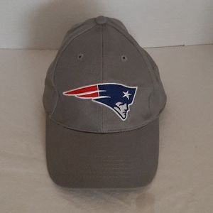 Grey New England Patriots Ball Cap